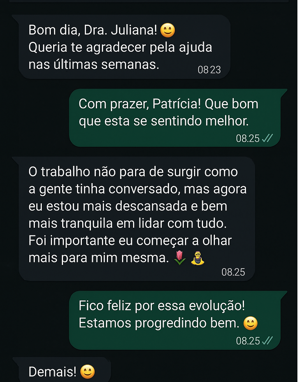 Depoimento 3 – Avaliação Google